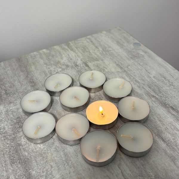 Свічки Tealight для медитації та аромаламп (Tealight Candles) E-01-01 фото